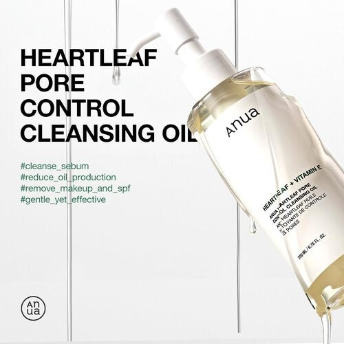 Anua Double Cleansing Duo – Korean skincare set for double cleansing, removes makeup and sunscreen effectively, deep pore cleansing without irritation, suitable for all skin types including sensitive skin.