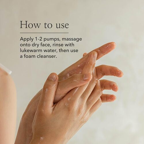 Beauty of Joseon Ginseng Cleansing Oil 210ml – Korean oil cleanser with ginseng extract, removes makeup and sunscreen, deep pore cleansing, suitable for all skin types, original Korean skincare product.