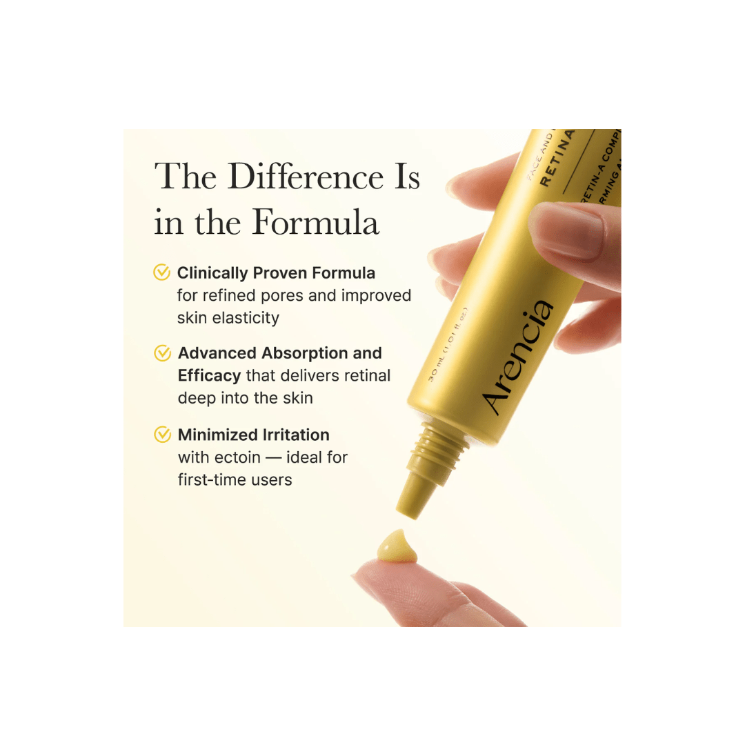 Arencia Golden Vital Retinal Booster Shot - Baresoul