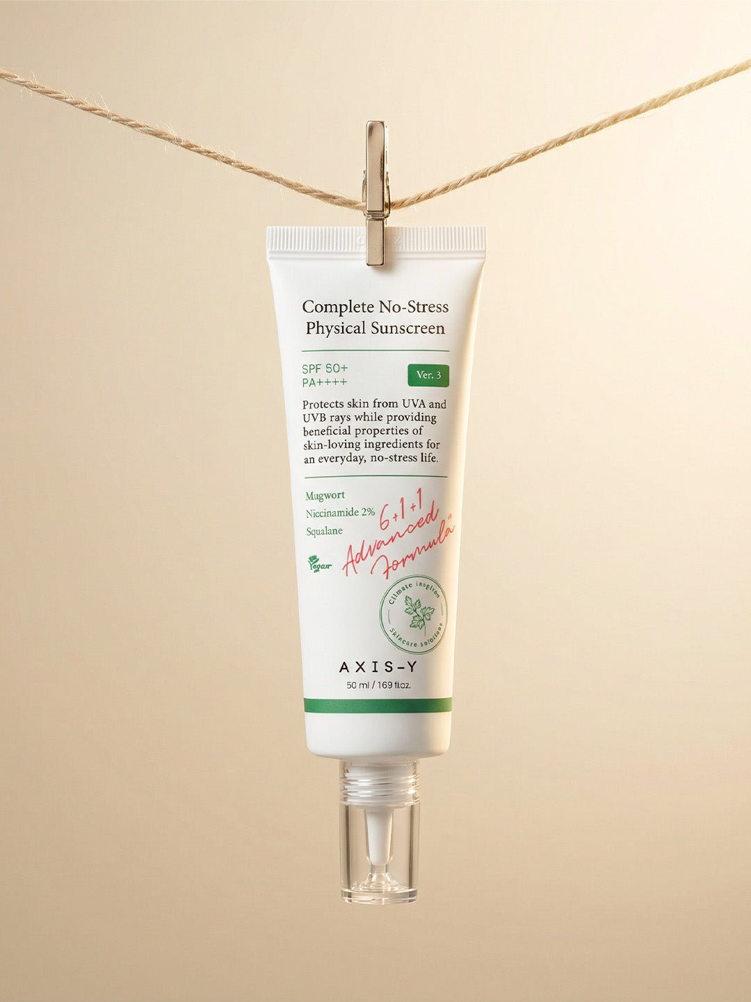 AXIS - Y Artichoke Intense Calming Sunscreen SPF50+ PA++++ - Baresoul