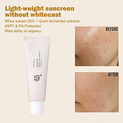 Beauty of Joseon Relief Sun Rice + Probiotics SPF50+ PA++++ 50ml - Baresoul