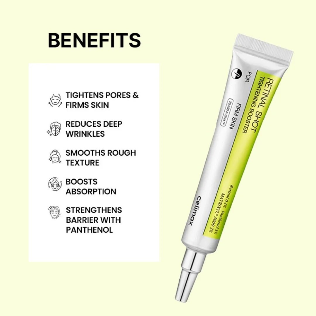 Celimax Retinal Shot Tightening Booster — 0.1% Retinal - Baresoul