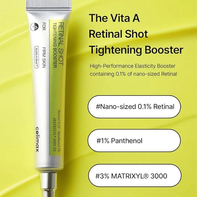 Celimax Retinal Shot Tightening Booster — 0.1% Retinal - Baresoul