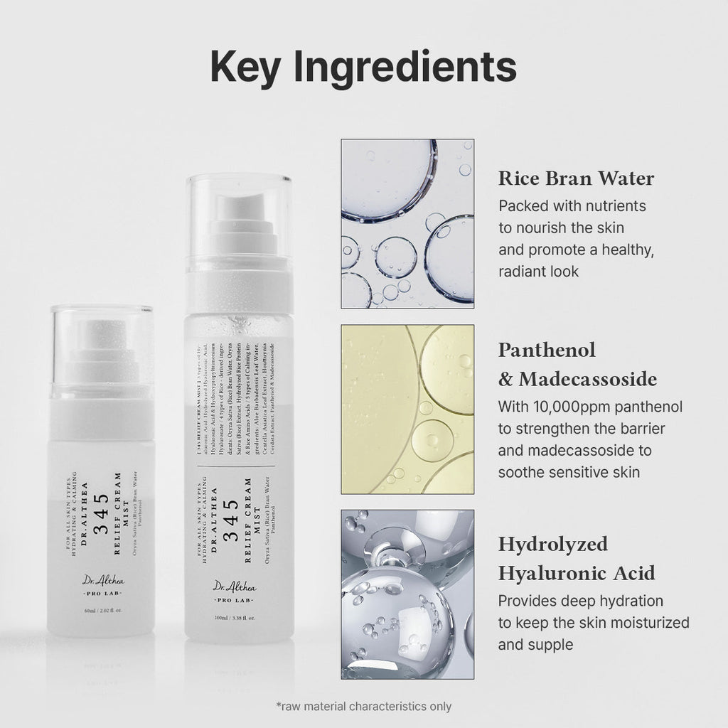 Dr. Althea 345 Relief Mist - Baresoul