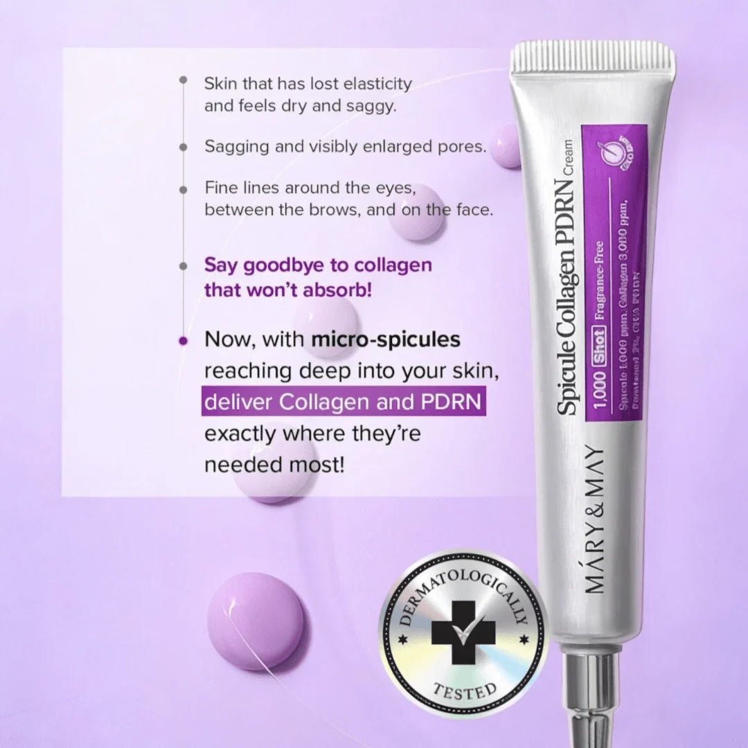 Mary & May Spicule Collagen PDRN Cream - Baresoul