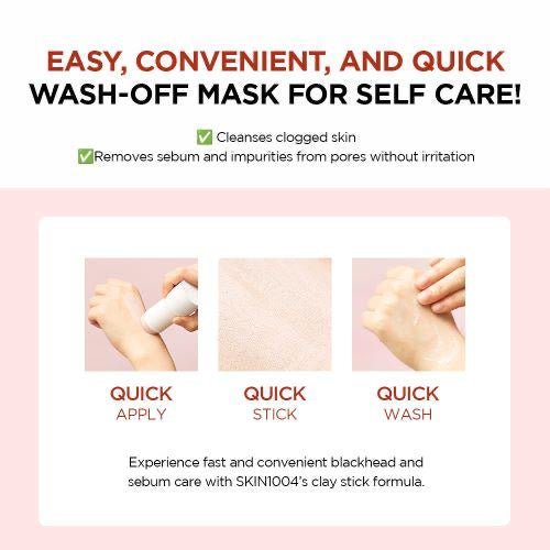 SKIN1004 Madagascar Centella Poremizing Quick Clay Stick Mask - Baresoul