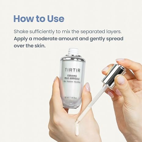 TIRTIR Ceramic Milk Ampoule 40ml - Baresoul